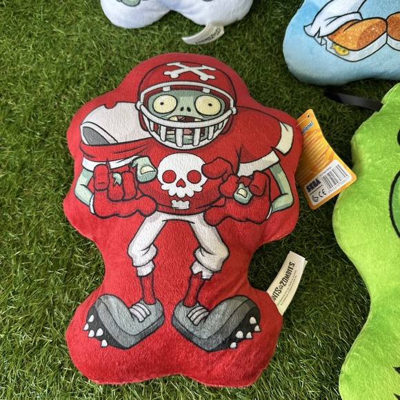 2016 Electronic Art's Sega Plants vs Zombies 12" Plush Lot Of 5 With Tags - Picture 9 of 12